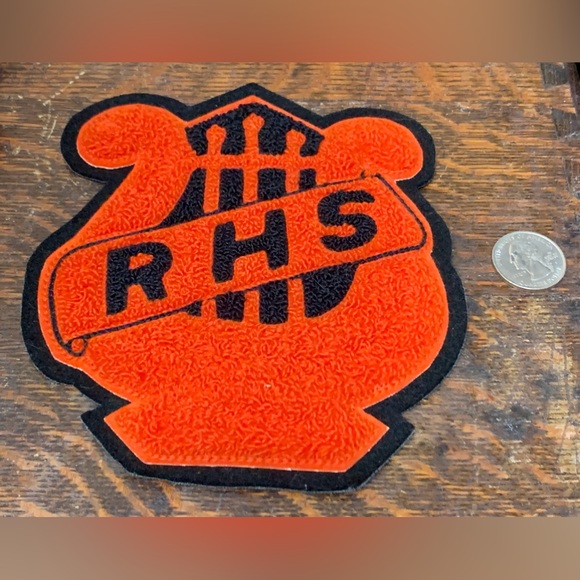 1950s Vintage RHS Marching Band Award Badge Patch - Picture 6 of 9